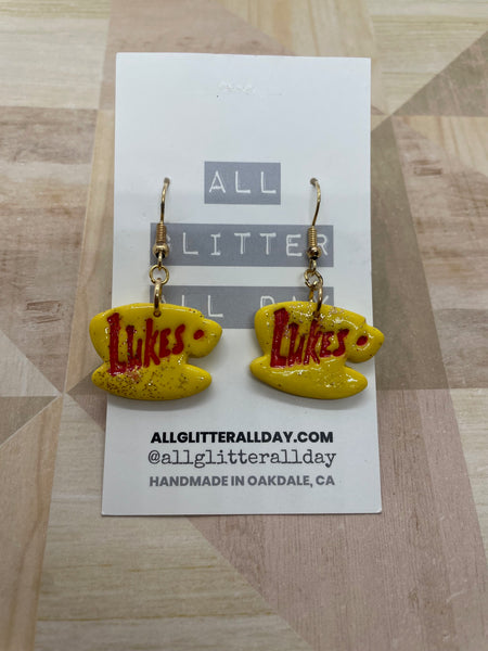 Lukes Diner coffee cup dangle earring