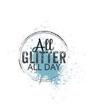 All glitter all day, gift cards